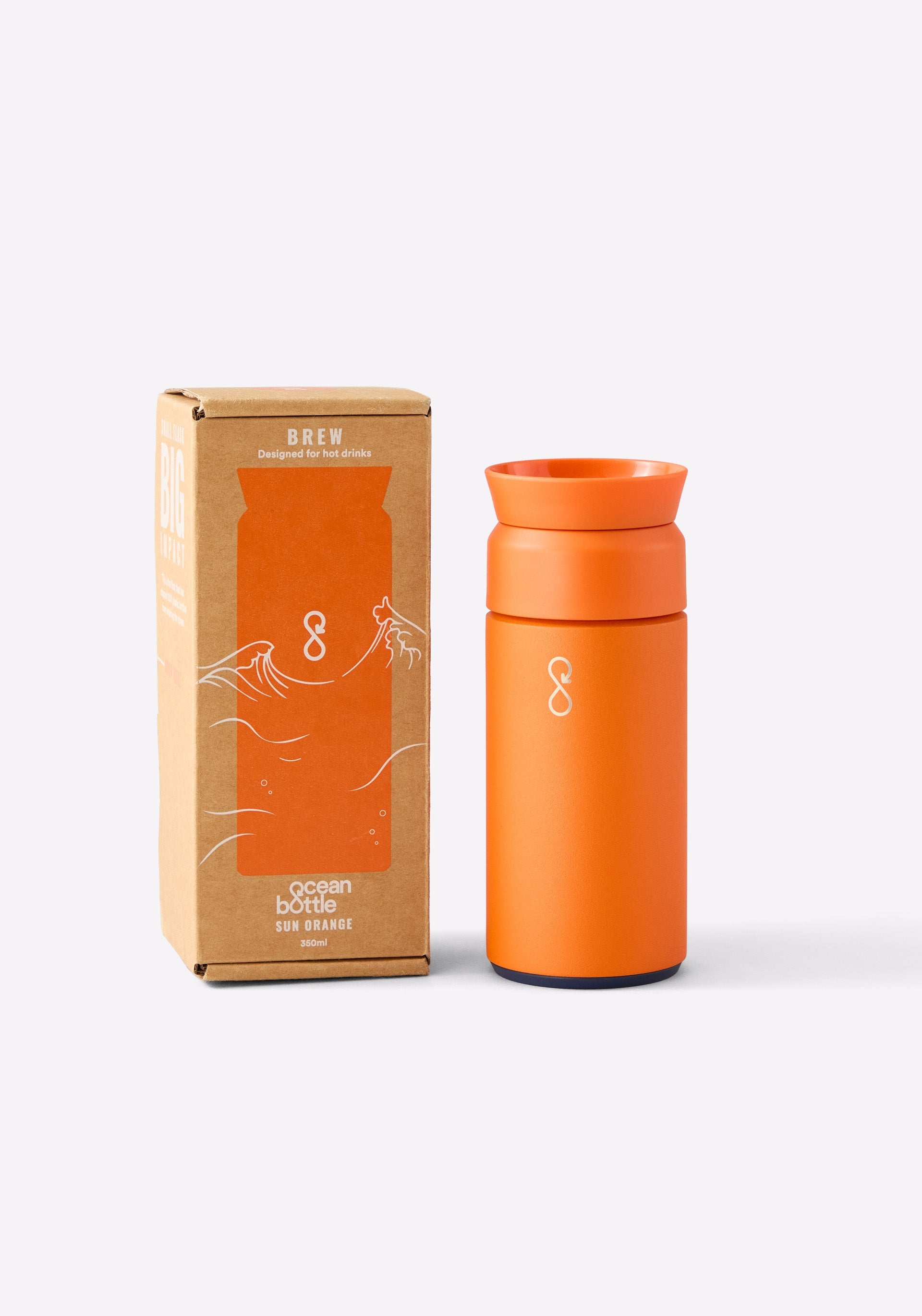 Brew Flask - Sun Orange (12oz)